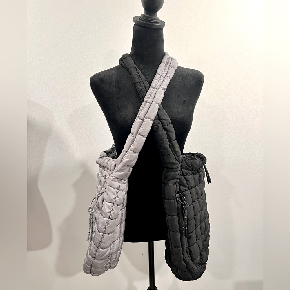 NEW‼️Urban Expressions Puffer Carryall Bag - Black or Grey